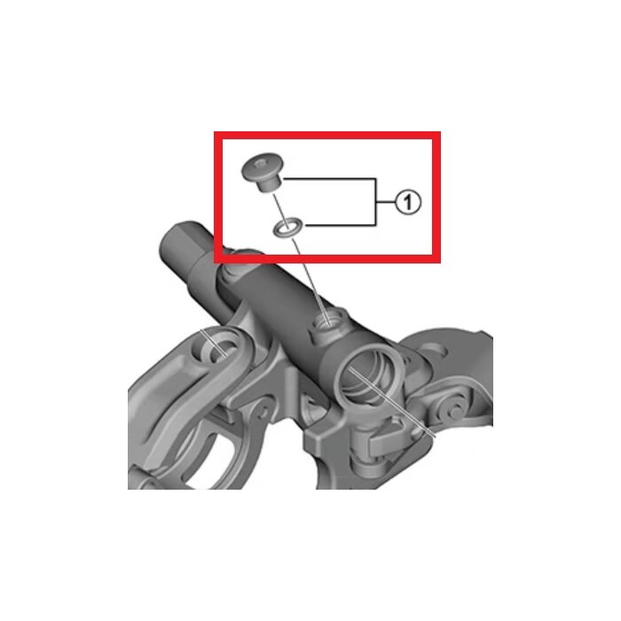 Shimano Bleed Port Screw 8.5mm